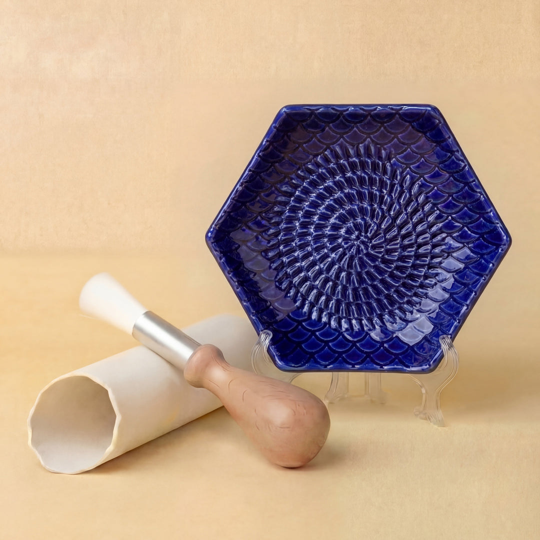 ceramic grater dish great plate garlic ginger
