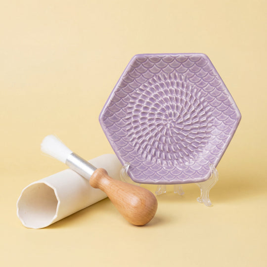 ceramic grater plate great dish garlic ginger nutmeg